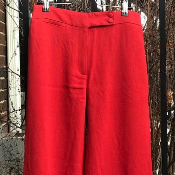 Sezane Red Women's Pants - Picture 5 of 11